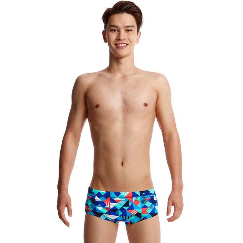 Funky Trunks - Check Republic Boys Classic Trunks 3 Funky Trunks - Check Republic Boys Classic Trunks