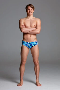 Funky Trunks - Crack Attack Mens Classic Briefs -Swimwear Haven Shop funky trunks crack attack mens classic briefs 4