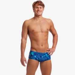 Funky Trunks - Deep Blue - Mens Classic Trunks -Swimwear Haven Shop funky trunks deep blue mens classic trunks 4