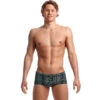 Funky Trunks - Departure Board Mens Plain Front Trunks 1 Funky Trunks - Departure Board Mens Plain Front Trunks -Swimwear Haven Shop funky trunks departure board plain front mens trunks 1