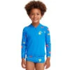 Funky Trunks - Dino Soup - Toddler Boys Zippy Rash Vest -Swimwear Haven Shop funky trunks dino soup toddler boys zippy rash vest 1