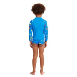Funky Trunks - Dino Soup - Toddler Boys Zippy Rash Vest 9 Funky Trunks - Dino Soup - Toddler Boys Zippy Rash Vest -Swimwear Haven Shop funky trunks dino soup toddler boys zippy rash vest 3