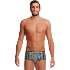 Funky Trunks - Drip Funk - Mens Plain Front Trunks