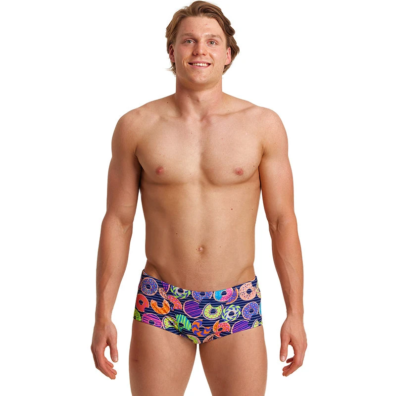 Funky Trunks - Dunking Donuts Mens Classic Trunks 3 Funky Trunks - Dunking Donuts Mens Classic Trunks