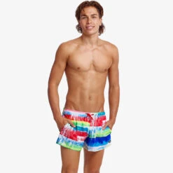 Funky Trunks - Dye Hard - Mens Shorty Shorts Short -Swimwear Haven Shop funky trunks dye hard mens shorty shorts short 4
