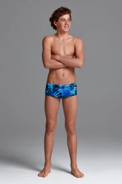 Funky Trunks - Electric Nights - Boys Classic Trunks 9 Funky Trunks - Electric Nights - Boys Classic Trunks -Swimwear Haven Shop funky trunks electric nights boys classic trunks 4