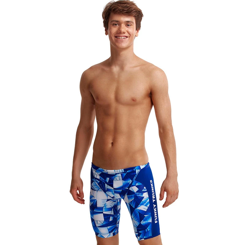 Funky Trunks - Fast Glass - Boys Training Jammers 3 Funky Trunks - Fast Glass - Boys Training Jammers