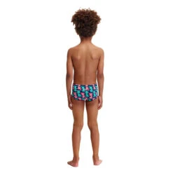 Funky Trunks - Fish Taco - Toddler Boys Printed Trunks -Swimwear Haven Shop funky trunks fish taco toddler boys printed trunks 3