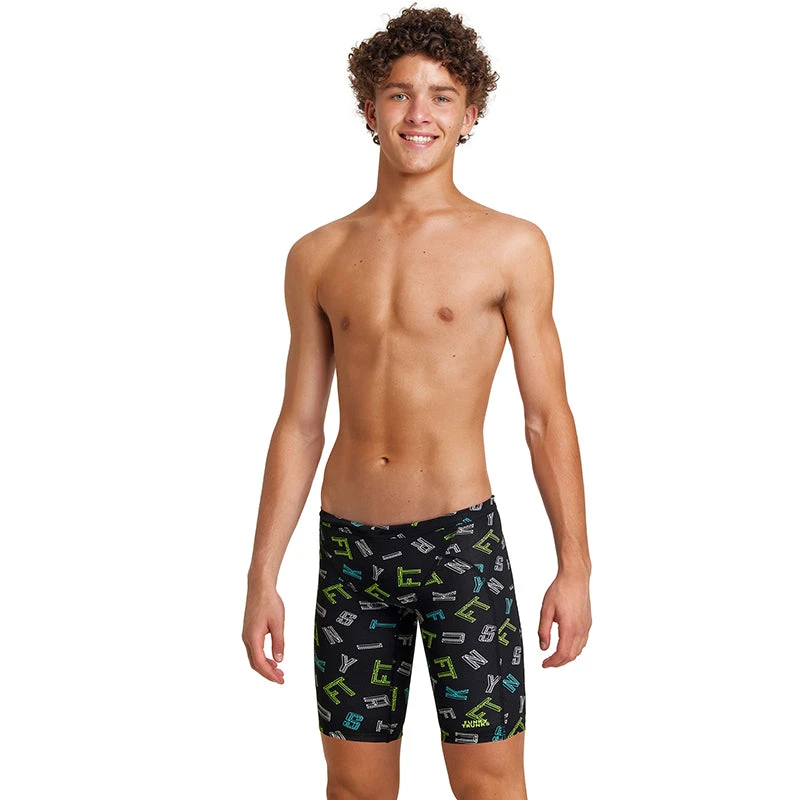 Funky Trunks - FTed - Boys Eco Training Jammers 3 Funky Trunks - FTed - Boys Eco Training Jammers