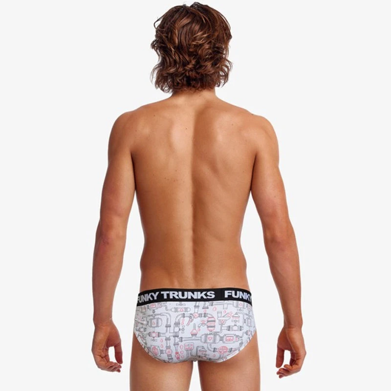 Funky Trunks - Good Plumbing - Mens Underwear Briefs 4 Funky Trunks - Good Plumbing - Mens Underwear Briefs - Image 2