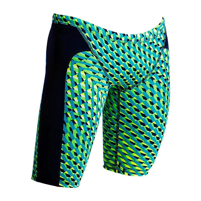Funky Trunks - Green Gator Boys Training Jammers 4 Funky Trunks - Green Gator Boys Training Jammers - Image 2