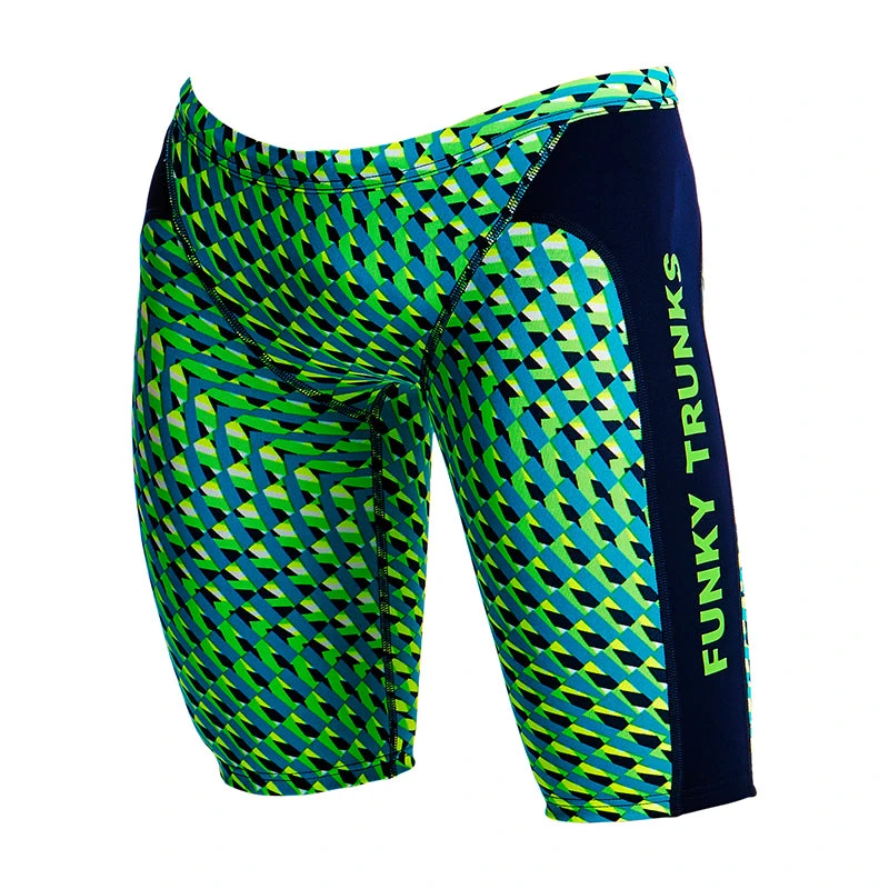 Funky Trunks - Green Gator Boys Training Jammers 5 Funky Trunks - Green Gator Boys Training Jammers - Image 3