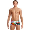 Funky Trunks - Hail Caesar Mens Plain Front Trunks -Swimwear Haven Shop funky trunks hail caesar mens plain front trunks 1