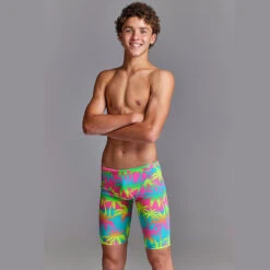 Funky Trunks - Hawaiian Heaven - Boys Training Jammers -Swimwear Haven Shop funky trunks hawaiian heaven boys training jammers 6