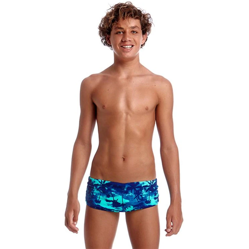 Funky Trunks - Hawaiian Skies Boys Classic Trunks 3 Funky Trunks - Hawaiian Skies Boys Classic Trunks