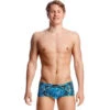 Funky Trunks - Holy Cow Mens Plain Front Trunks -Swimwear Haven Shop funky trunks holy cow plain front trunks 1