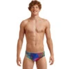 Funky Trunks - Hyper Inflation - Mens Classic Briefs 1 Funky Trunks - Hyper Inflation - Mens Classic Briefs -Swimwear Haven Shop funky trunks hyper inflation mens classic briefs 1