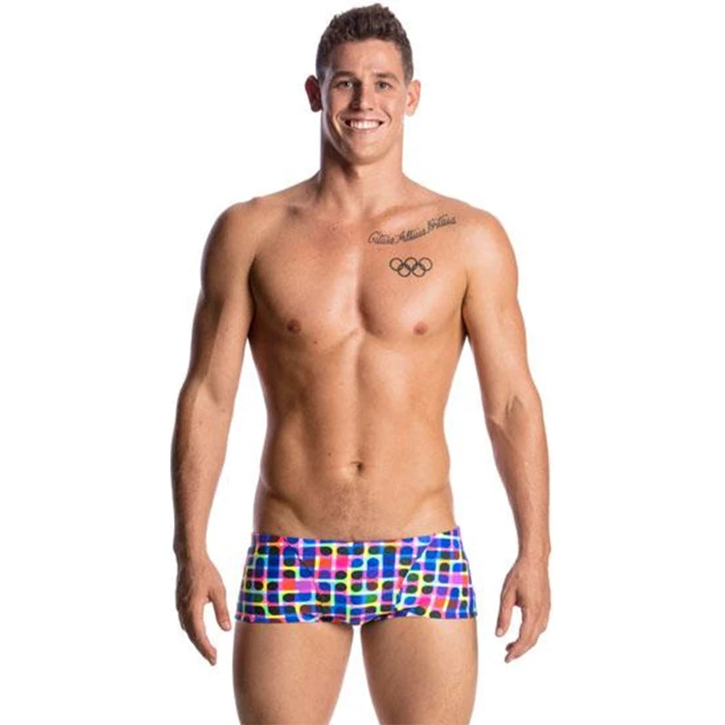 Funky Trunks - Inked Mens Classic Trunks 3 Funky Trunks - Inked Mens Classic Trunks