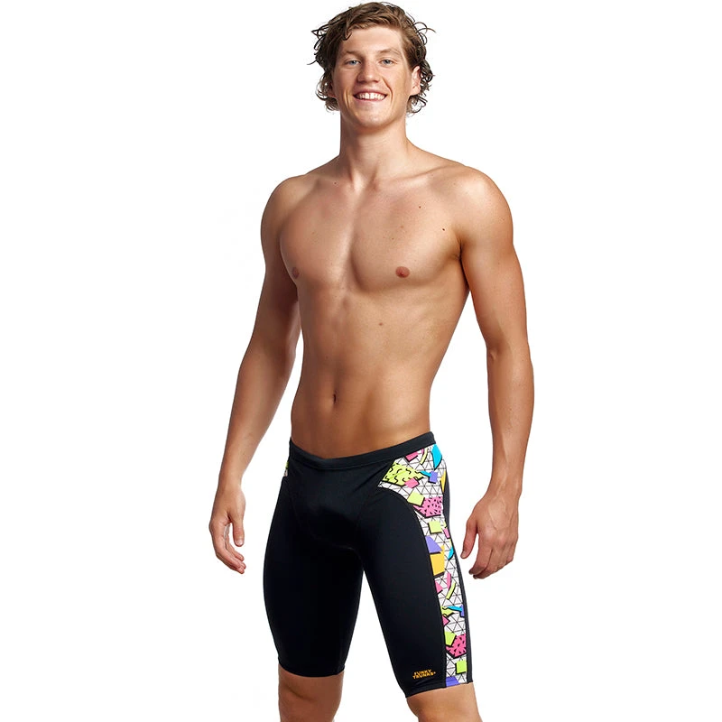 Funky Trunks - Jumbled Up - Mens Training Jammers 7 Funky Trunks - Jumbled Up - Mens Training Jammers - Image 5