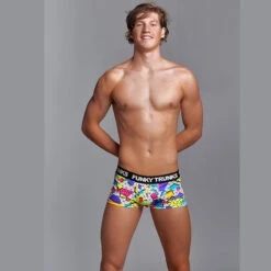 Funky Trunks - Jumbled Up - Mens Underwear Trunks -Swimwear Haven Shop funky trunks jumbled up mens underwear trunks 4