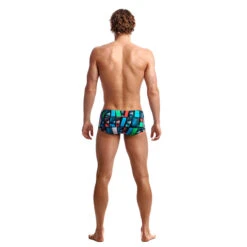 Funky Trunks - Jungle Line Mens Classic Trunks -Swimwear Haven Shop funky trunks jungle lime classic mens trunks 3