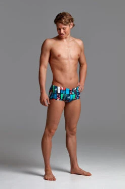 Funky Trunks - Jungle Line Mens Classic Trunks -Swimwear Haven Shop funky trunks jungle lime classic mens trunks 4