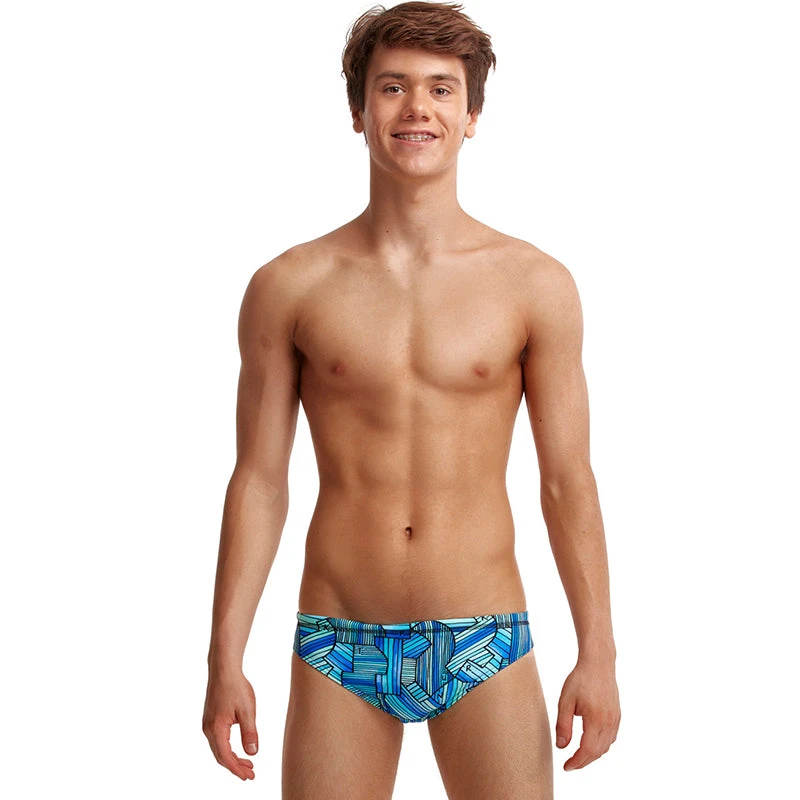 Funky Trunks - Land Grab - Boys Classic Briefs 3 Funky Trunks - Land Grab - Boys Classic Briefs