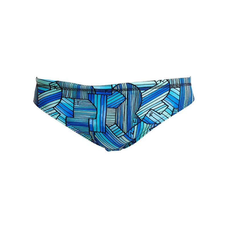 Funky Trunks - Land Grab - Boys Classic Briefs 4 Funky Trunks - Land Grab - Boys Classic Briefs - Image 2
