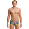 Funky Trunks - Land Lines - Mens Sidewinder Trunks -Swimwear Haven Shop funky trunks land lines mens sidewinder trunks 1