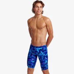 Funky Trunks - Leaf Laser - Mens Training Jammers -Swimwear Haven Shop funky trunks leaf laser mens training jammers 5