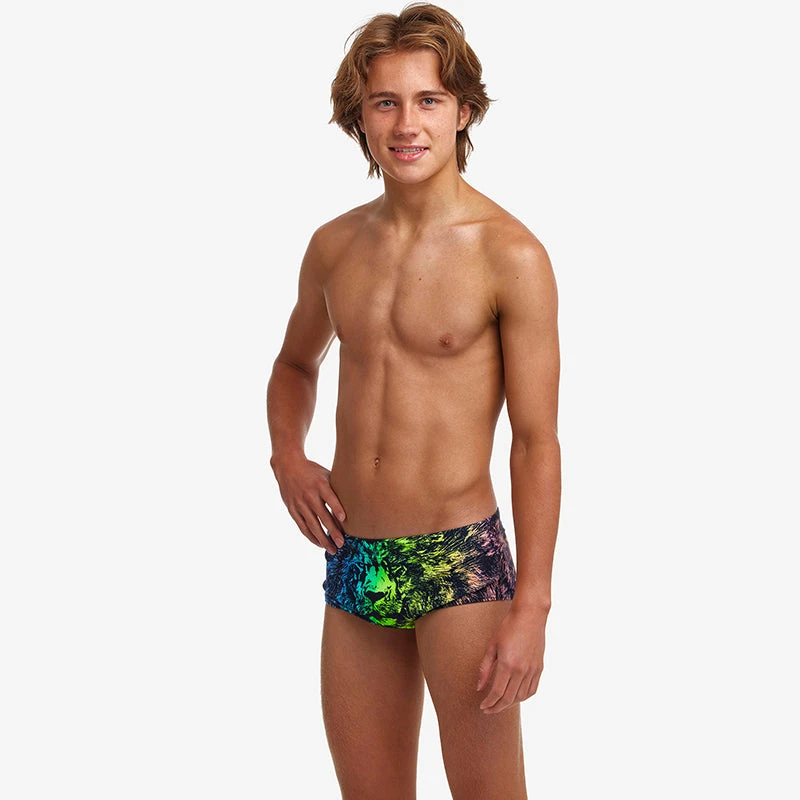 Funky Trunks - Lion Eyes - Boys Sidewinder Trunks 6 Funky Trunks - Lion Eyes - Boys Sidewinder Trunks - Image 4