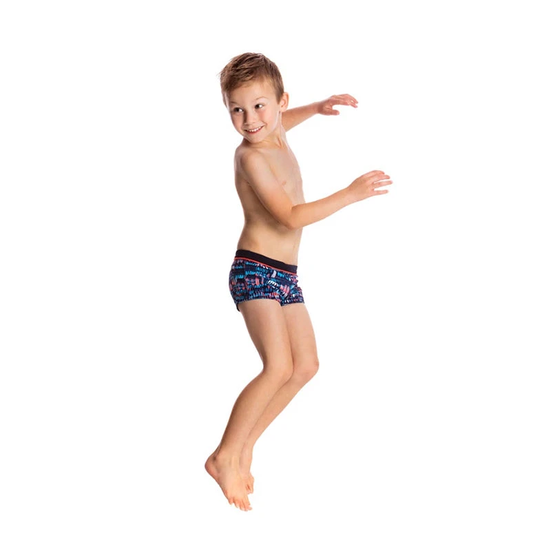 Funky Trunks - Lotsa Dots - Toddler Boys Trunks 5 Funky Trunks - Lotsa Dots - Toddler Boys Trunks - Image 3