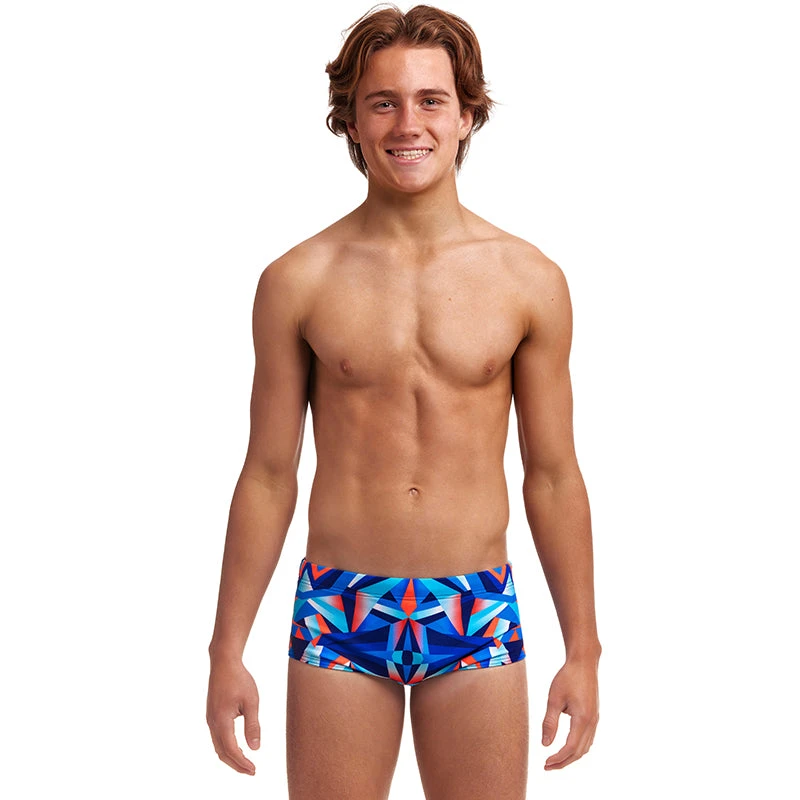 Funky Trunks - Mad Mirror - Boys Sidewinder Trunks 3 Funky Trunks - Mad Mirror - Boys Sidewinder Trunks