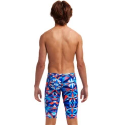 Funky Trunks - Mad Mirror - Boys Training Jammers -Swimwear Haven Shop funky trunks mad mirror boys training jammers 4