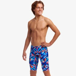 Funky Trunks - Mad Mirror - Boys Training Jammers -Swimwear Haven Shop funky trunks mad mirror boys training jammers 6