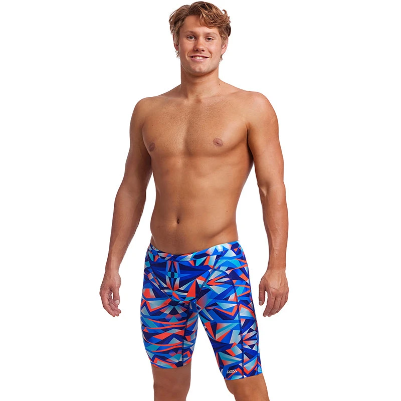 Funky Trunks - Mad Mirror - Mens Training Jammers 3 Funky Trunks - Mad Mirror - Mens Training Jammers