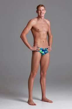 Funky Trunks - Magnum Pi - Mens Classic Briefs -Swimwear Haven Shop funky trunks magnum pi mens classic briefs 5