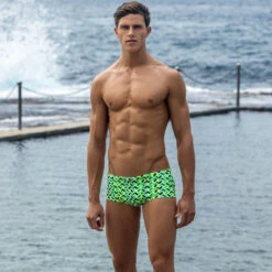 Funky Trunks - Golden Arms Mens Classic Trunks -Swimwear Haven Shop funky trunks mens swimwear golden arms classic trunks 5