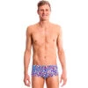 Funky Trunks - Melting Mayhem Mens Classic Trunks 1 Funky Trunks - Melting Mayhem Mens Classic Trunks -Swimwear Haven Shop funky trunks mens swimwear melting mayhem classic trunks 1