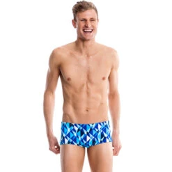 Funky Trunks - Platinum Power Mens Classic Trunks -Swimwear Haven Shop funky trunks mens swimwear platinum power classic trunks 4