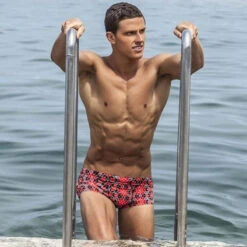 Funky Trunks - Crystal Flame Mens Classic Trunks 10 Funky Trunks - Crystal Flame Mens Classic Trunks -Swimwear Haven Shop funky trunks mens swimwear trunks crystal flame 4