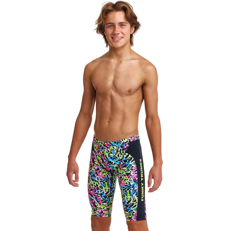 Funky Trunks - Messed Up - Boys Training Jammers 6 Funky Trunks - Messed Up - Boys Training Jammers - Image 4
