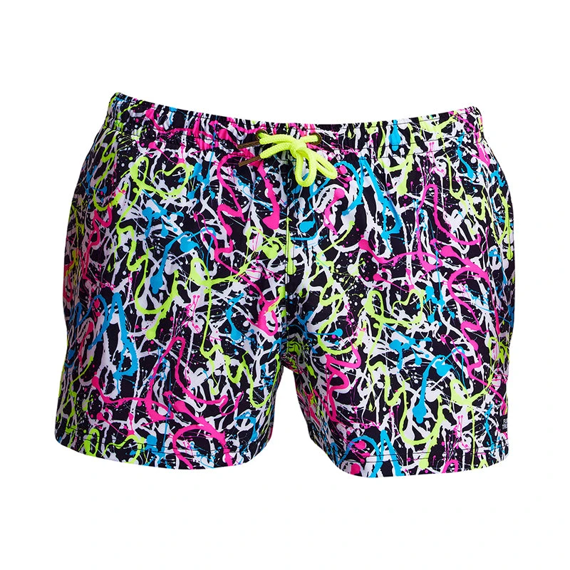 Funky Trunks - Messed Up - Mens Shorty Shorts Short 4 Funky Trunks - Messed Up - Mens Shorty Shorts Short - Image 2