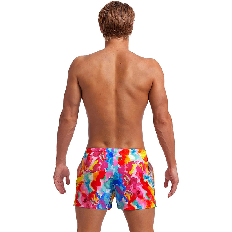 Funky Trunks - Messy Monet - Mens Shorty Shorts Short 5 Funky Trunks - Messy Monet - Mens Shorty Shorts Short - Image 3