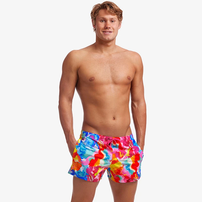Funky Trunks - Messy Monet - Mens Shorty Shorts Short 6 Funky Trunks - Messy Monet - Mens Shorty Shorts Short - Image 4