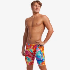Funky Trunks - Messy Monet - Mens Training Jammers 12 Funky Trunks - Messy Monet - Mens Training Jammers -Swimwear Haven Shop funky trunks messy monet mens training jammers 5