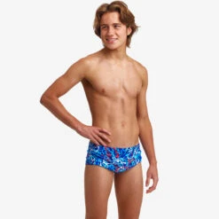 Funky Trunks - Mr Squiggle - Boys Sidewinder Trunks -Swimwear Haven Shop funky trunks mr squiggle boys sidewinder trunks 4