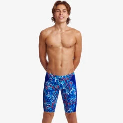 Funky Trunks - Mr Squiggle - Mens Training Jammers -Swimwear Haven Shop funky trunks mr squiggle mens training jammers 5