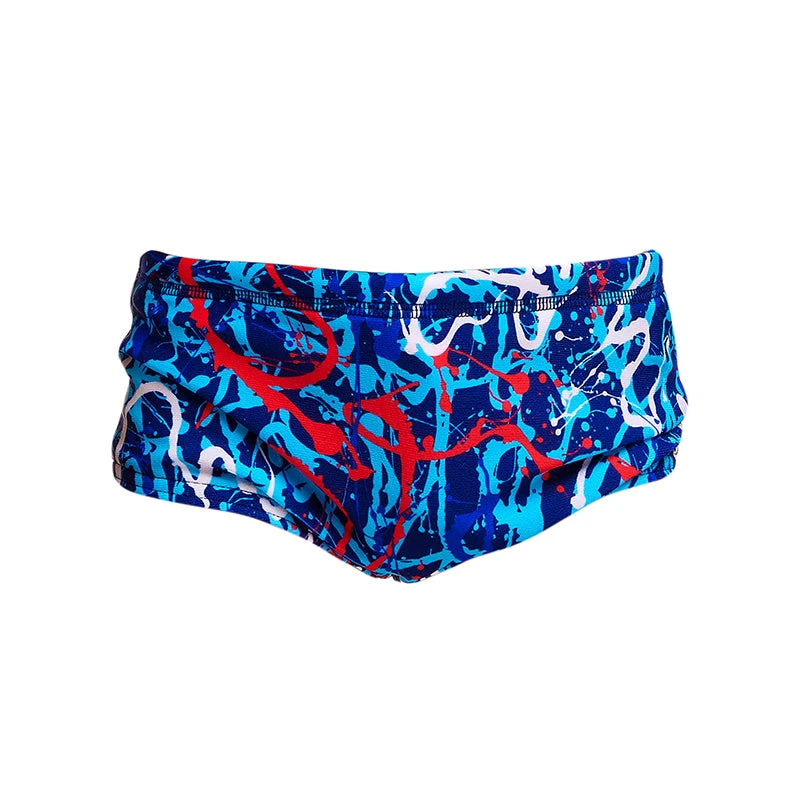 Funky Trunks - Mr Squiggle - Toddlers Boys Printed Trunks 4 Funky Trunks - Mr Squiggle - Toddlers Boys Printed Trunks - Image 2