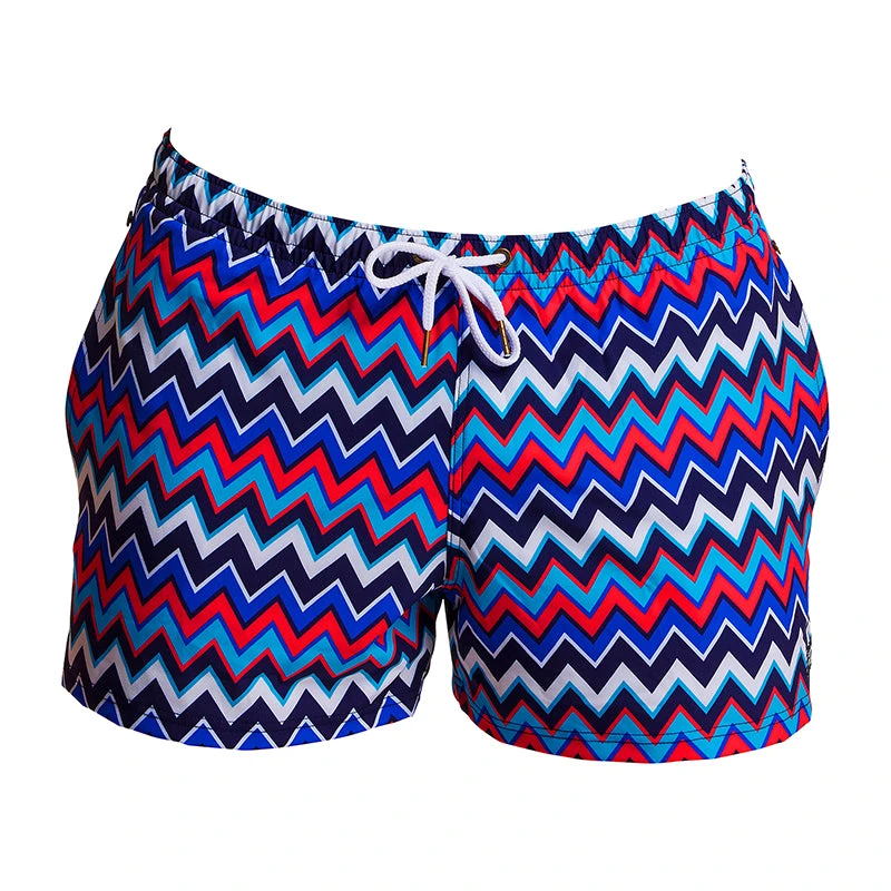 Funky Trunks - Nautical Mile - Mens Shorty Shorts Short 4 Funky Trunks - Nautical Mile - Mens Shorty Shorts Short - Image 2